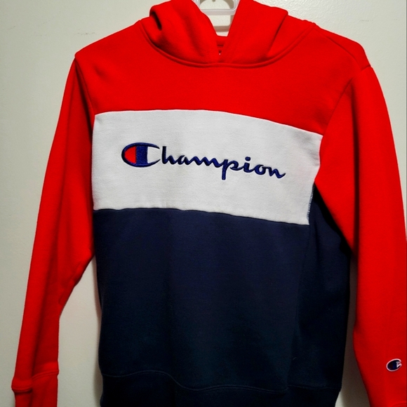 Boys Champion Hoodie, size Medium - Picture 1 of 8